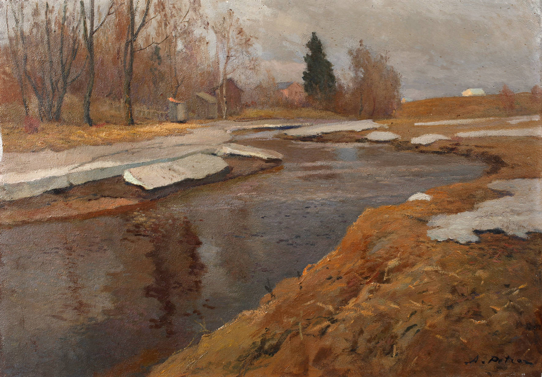Alexander Petrov, Vorfrühling am Fluss