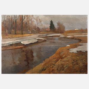 Alexander Petrov, Vorfrühling am Fluss
