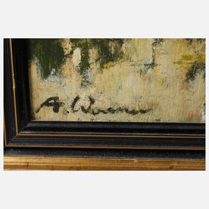 Artur Wasner, Abend am Teich