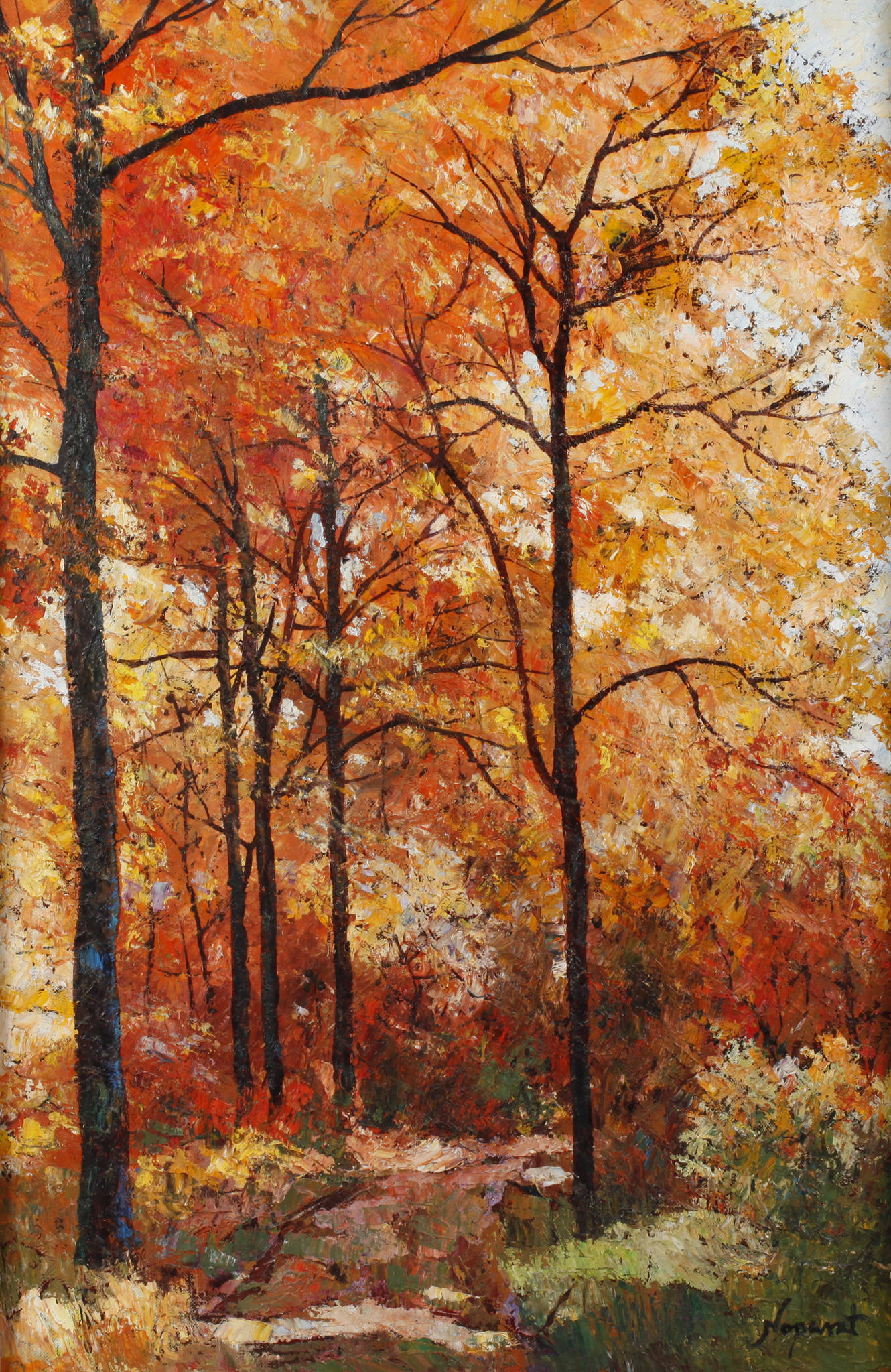 Noparat Livisddhi, attr., Herbstwald