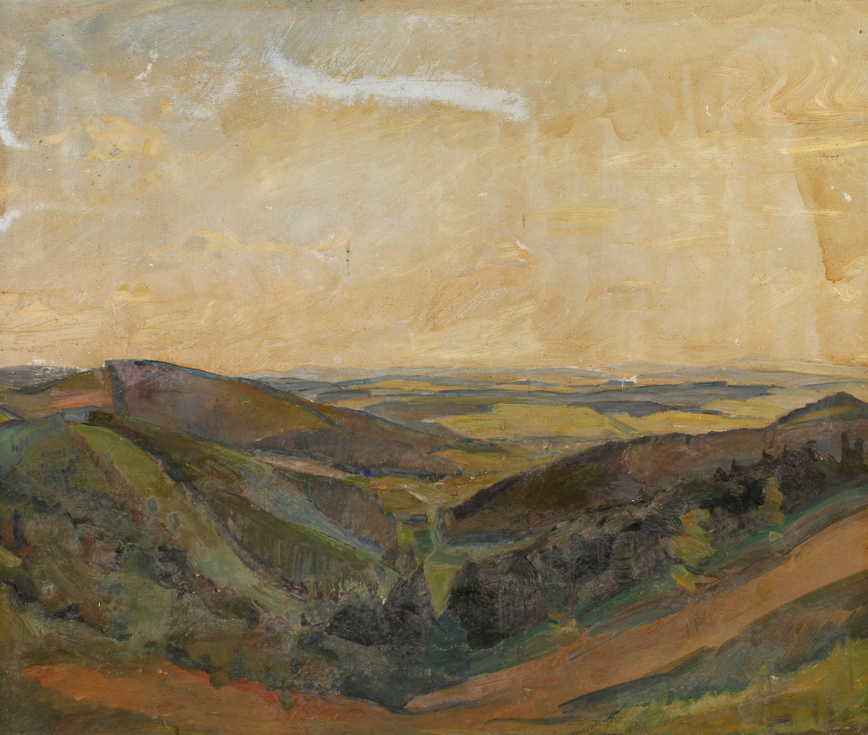 Paul Kessler, Mittelgebirgslandschaft