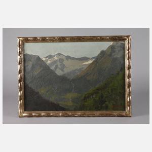 Prof. Frank Kirchbach, Sommerliche Berglandschaft