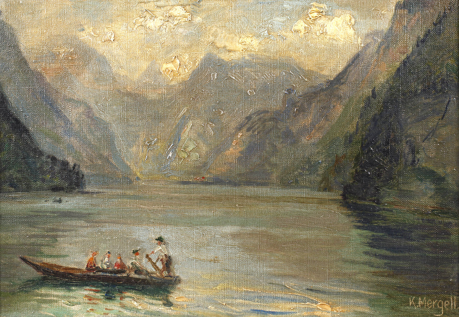 Karl Mergell, Königsseeansicht