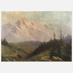 Paul Schimming, Sommerliche Hochgebirgslandschaft