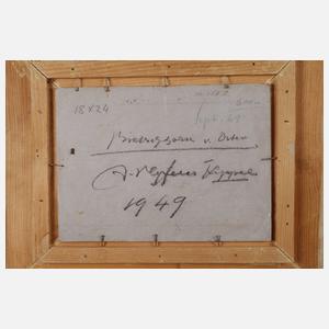 Albert Nyfeler, ”Bietschhorn von Osten”