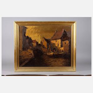 Hein Hoppmann, Partie am Kanal