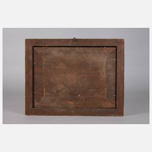 Neapolitanische Szene mit Blick zum Vesuv