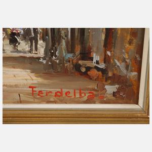 Mario Ferdelba, Mediterrane Straßenszene