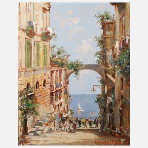 Mario Ferdelba, Mediterrane Straßenszene