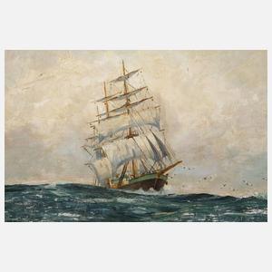 Geo Fürst, Segelschiff im Wind