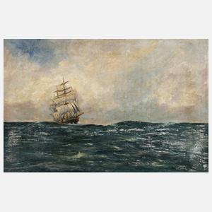 Geo Fürst, Segelschiff im Wind