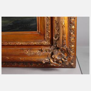 W. Verleger, Boote auf bewegter See