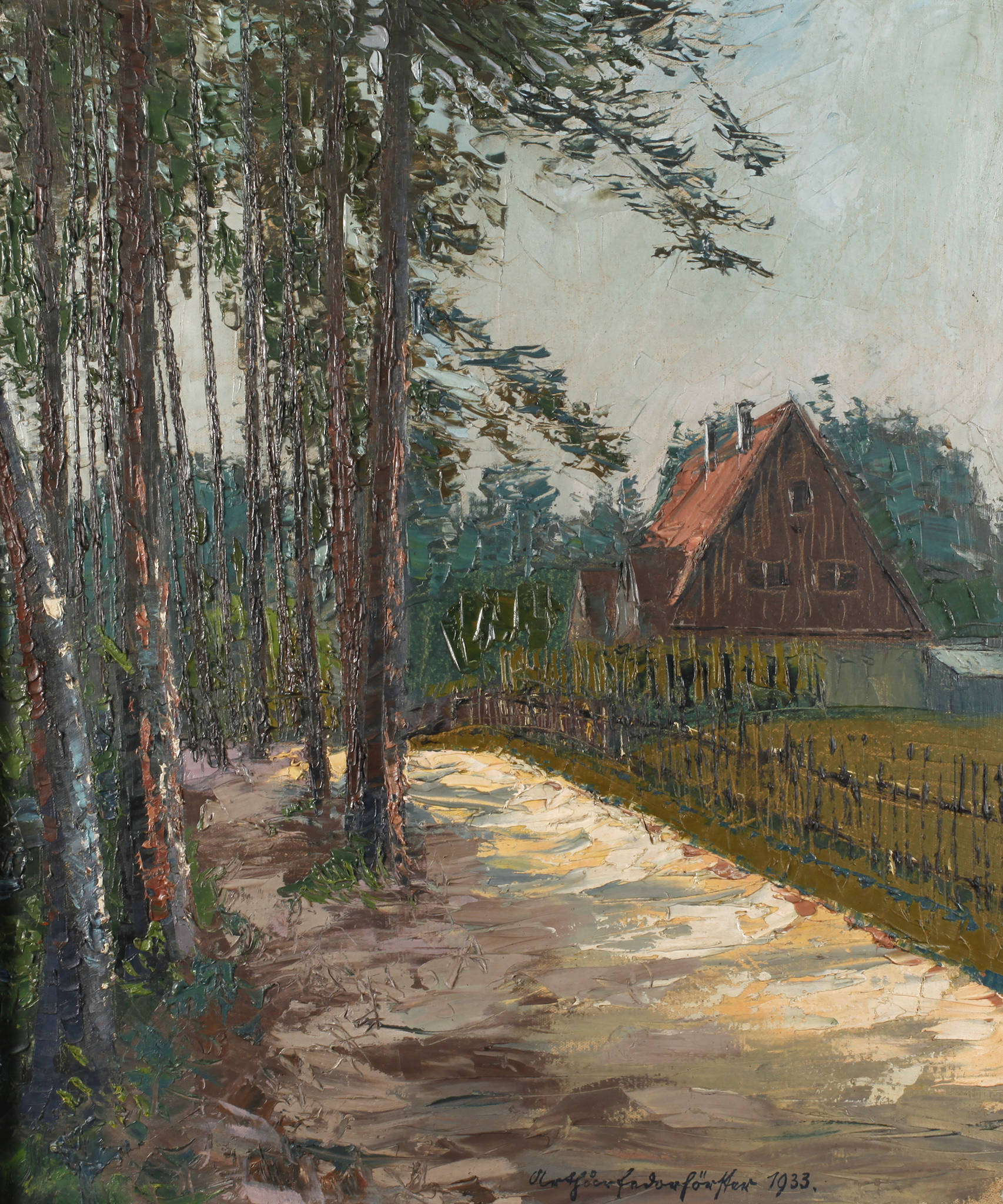 Arthur Fedor Förster, Haus am Wald
