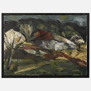Gerd Wandrer, Bauernhaus in Sommerlandschaft
