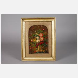 Blumenstillleben in Bauernmalerei