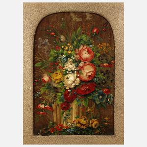 Blumenstillleben in Bauernmalerei