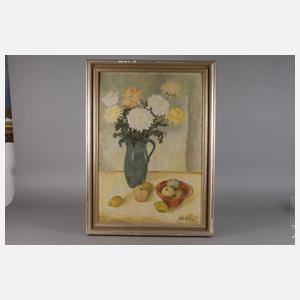 Lichtes Chrysanthemenstillleben