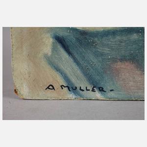 A. Muller, Gladiolenstrauß