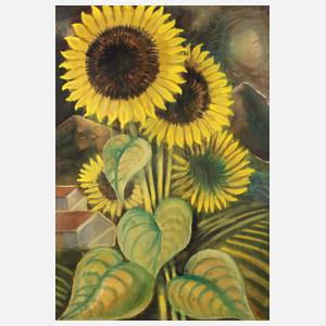 Rauch, Sonnenblumenstillleben