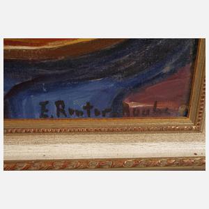 Ellinor Reuter-Raabe, Stillleben mit Geranien