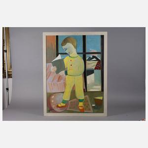 Charles Weber, Lesender Junge