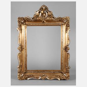 Prächtiger Goldstuckrahmen um 1870