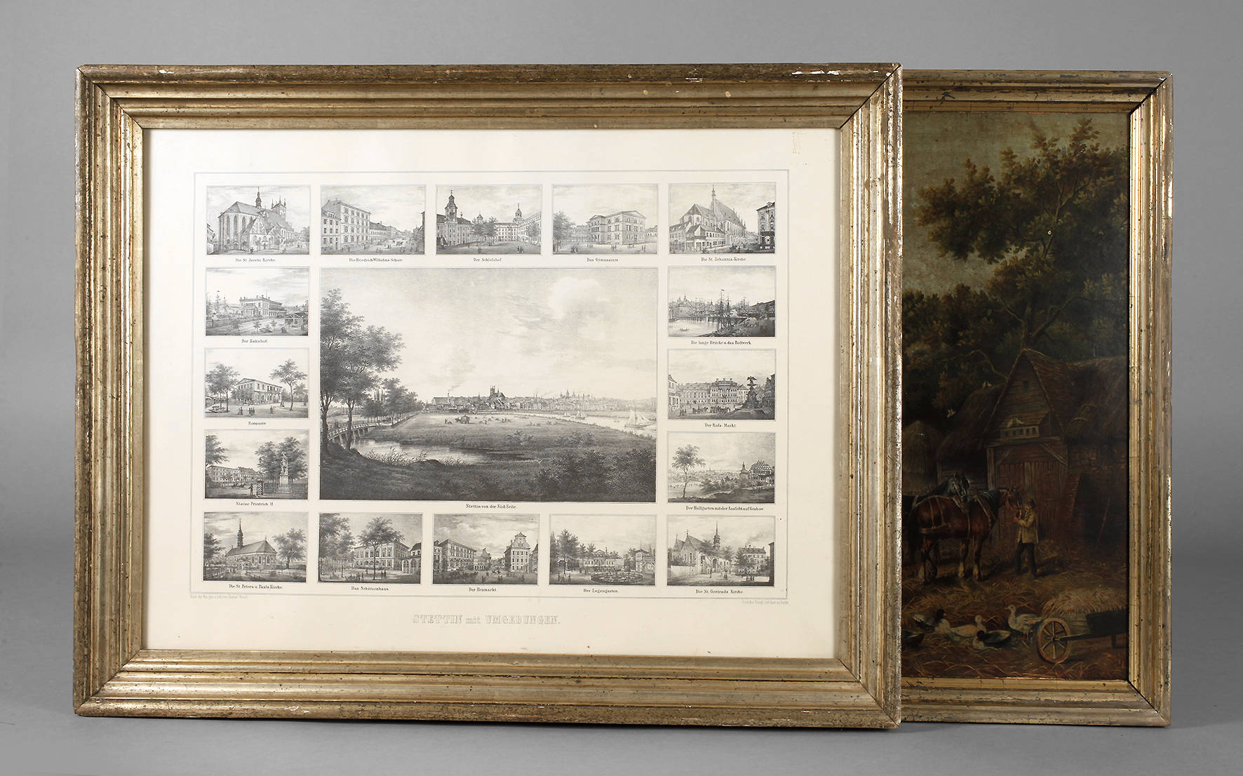 Zwei Berliner Leisten 2. Hälfte 19. Jh.