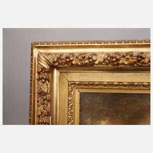 Gründerzeit-Goldstuckrahmen um 1880