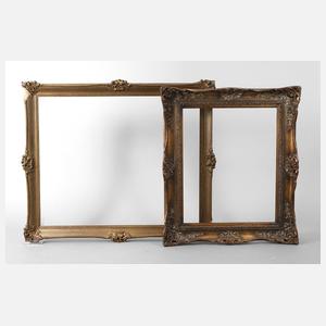 Zwei Historismusrahmen