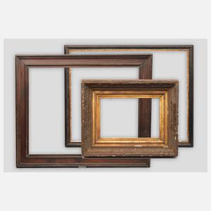 Drei Rahmen