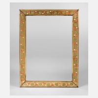 Rahmen vergoldet mit farbigen Fries um 1900111