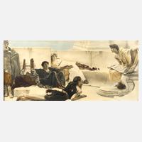 Schwarze Lackleiste um 1910111