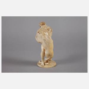 Feine Elfenbeinplastik