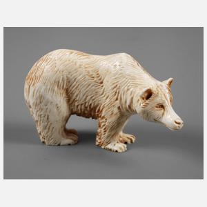 Geschnitzte Bärenlpastik