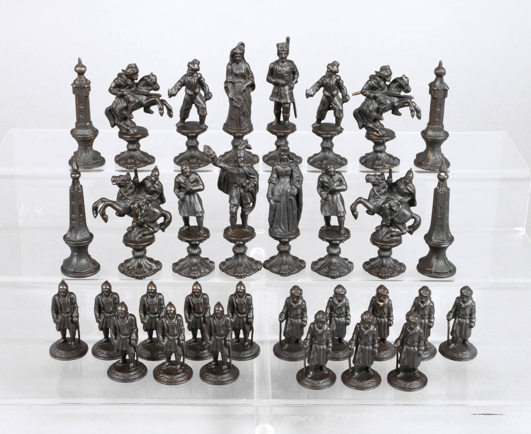 Schachspiel Berliner  Eisen