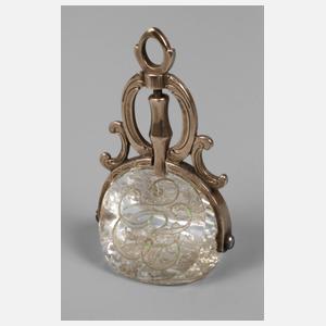 Petschaft Gold aus Adelsbesitz