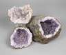 Drei Amethystdrusen
