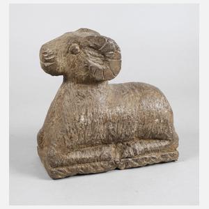 Kleine Gartenplastik