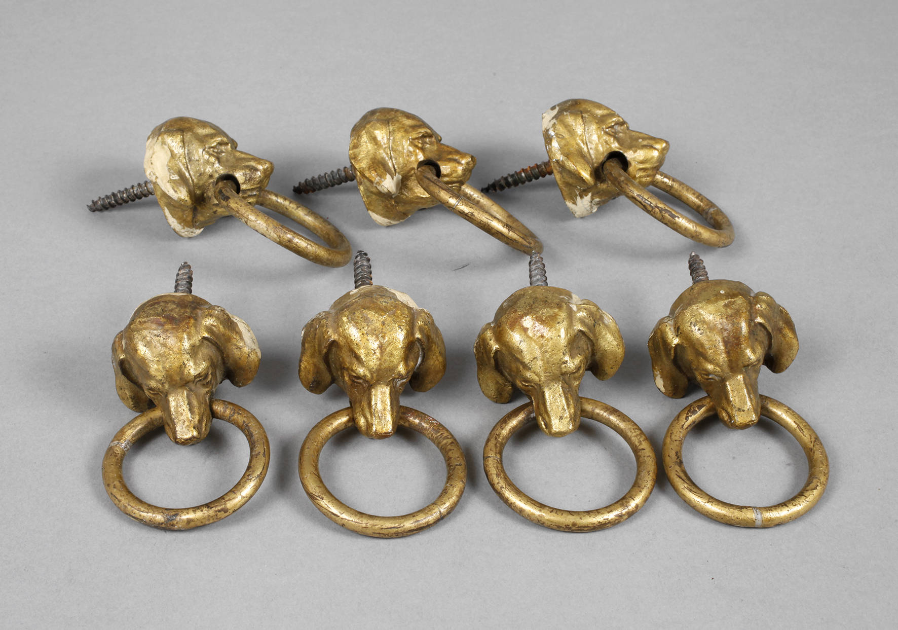 Konvoluut figiürliche Möbelbeschläge