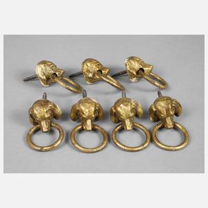 Konvoluut figiürliche Möbelbeschläge