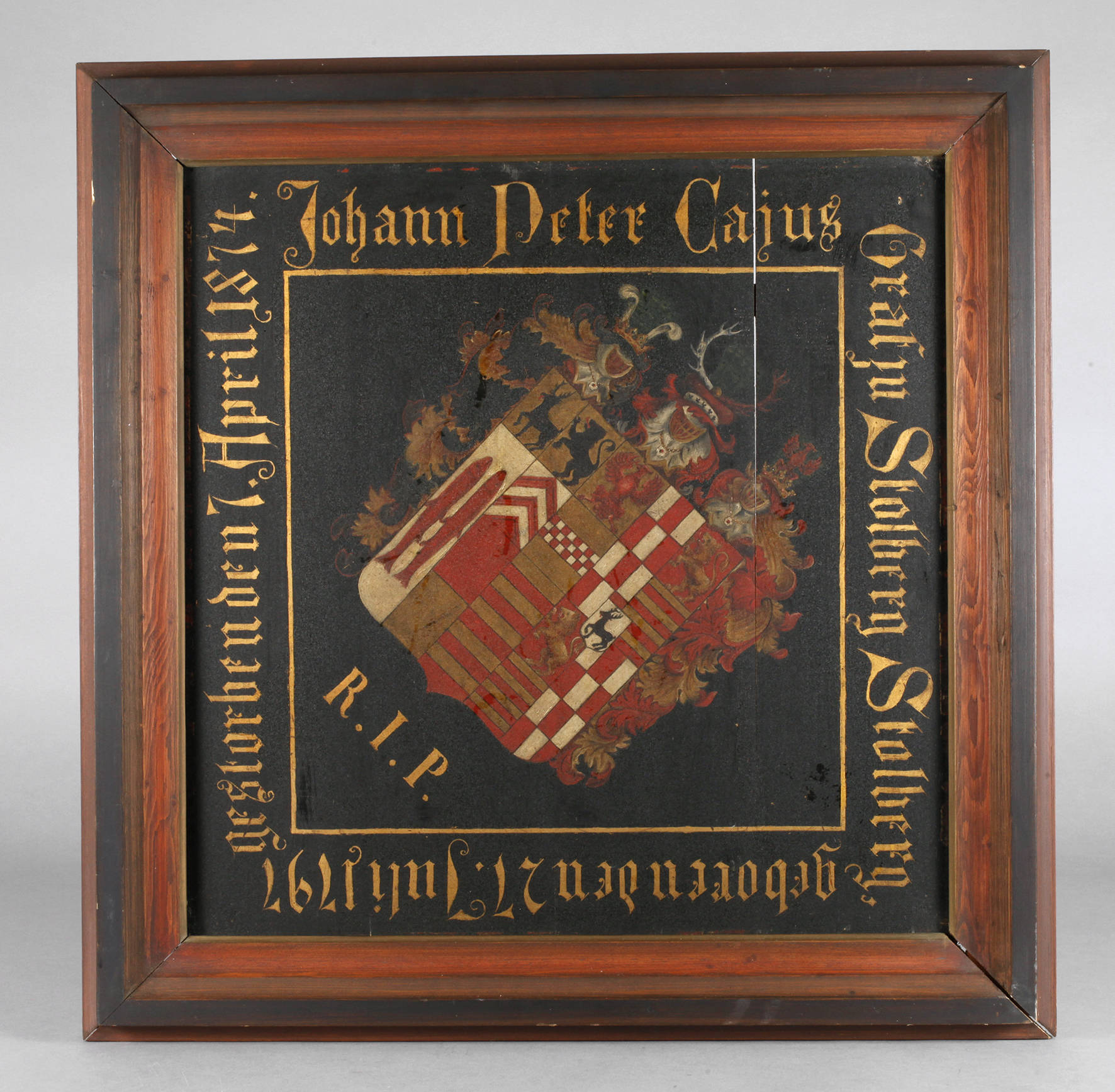 Gedenkbild Graf zu Stolberg - Stolberg