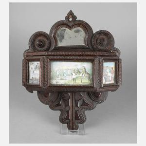 Wandkonsole Kerbschnitzerei