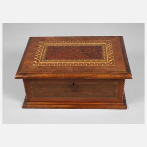 Intarsierte Schatulle