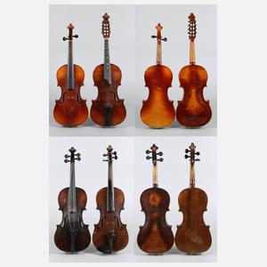 Vier Violinen