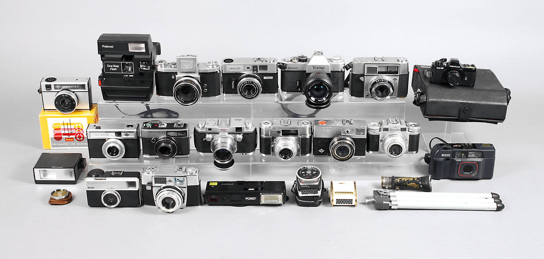 großes Konvolut Kameras