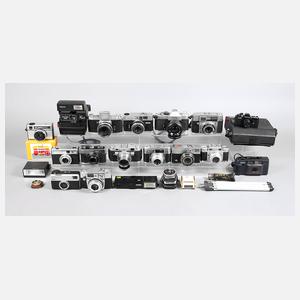 großes Konvolut Kameras