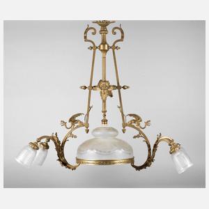 Große Deckenlampe Historismus