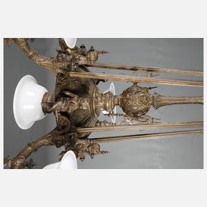 Großer Deckenlüster Gründerzeit