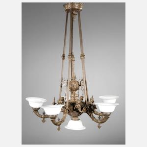 Großer Deckenlüster Gründerzeit