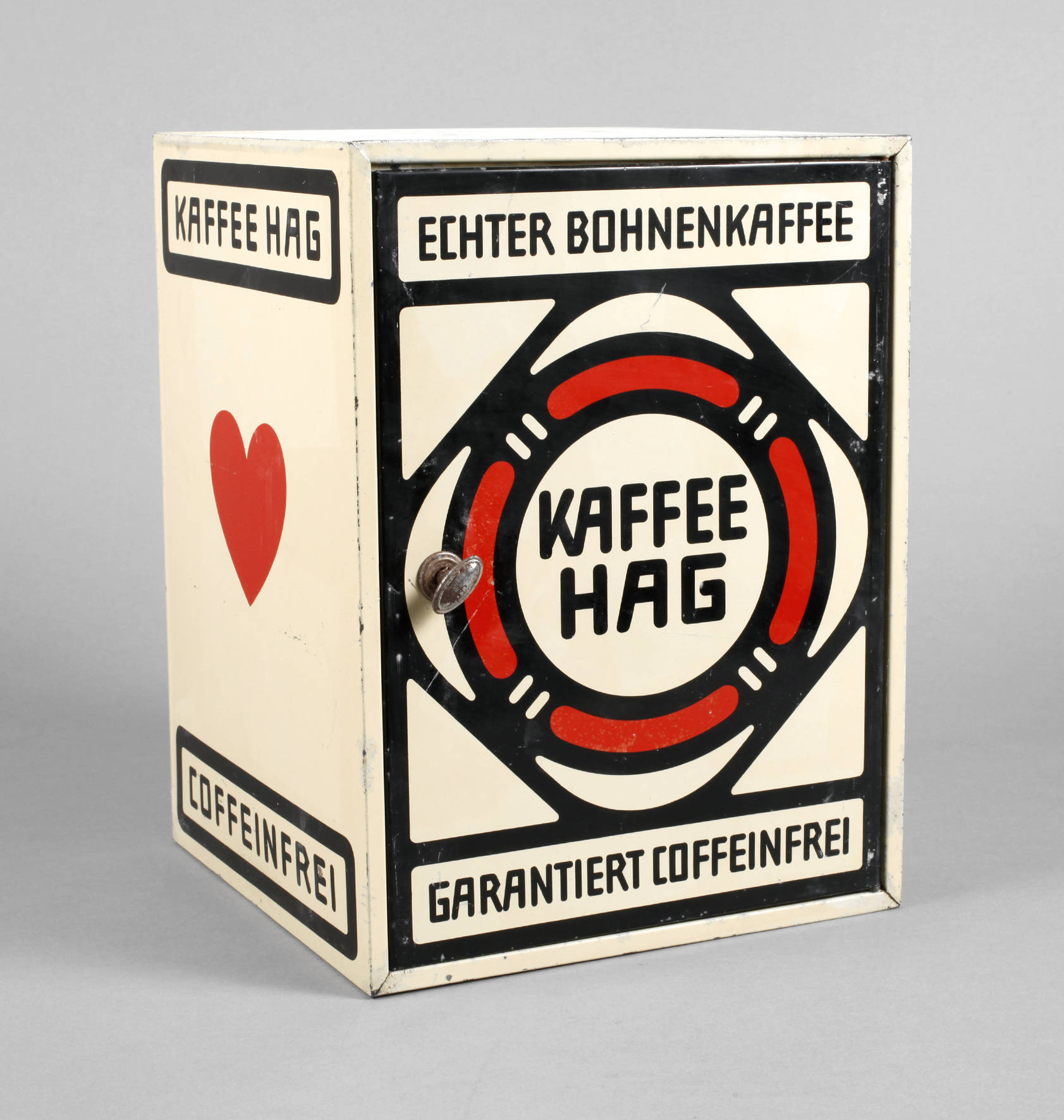 Werbevitrine Kaffee Hag